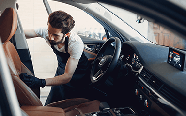 interior car detailing near Black Rock